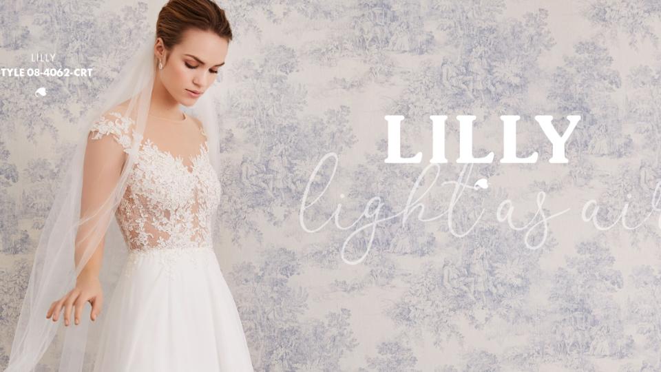 Smukke lette drømmekjoler fra LILLY brudekjoler